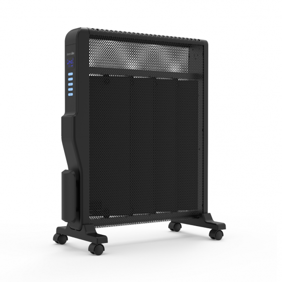 Radiador Mica Universal Blue 4020B UCRM9004, 2000W, con ruedas, Wifi, negro
